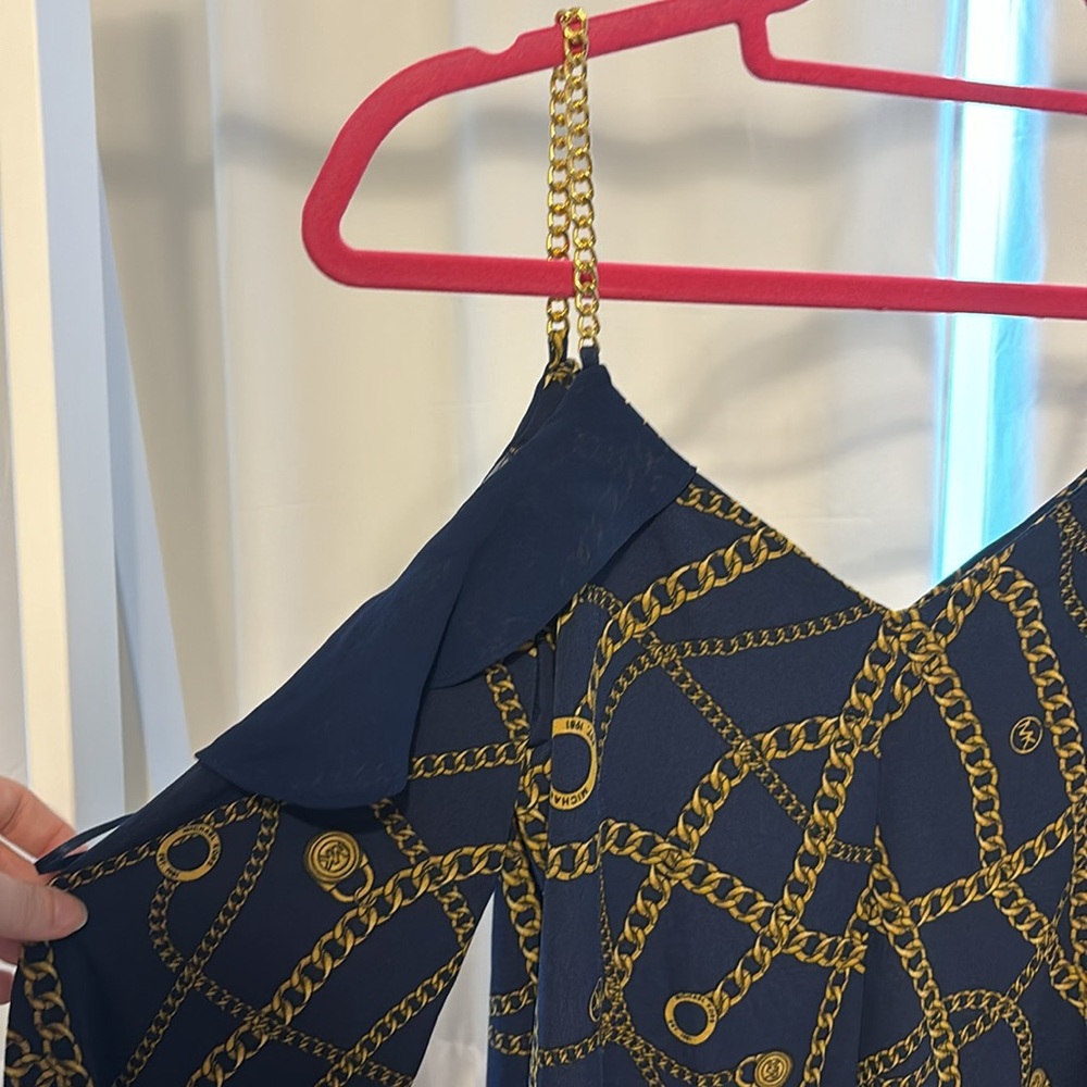 Chain pattern blouse (b2) - Picture 4 of 5